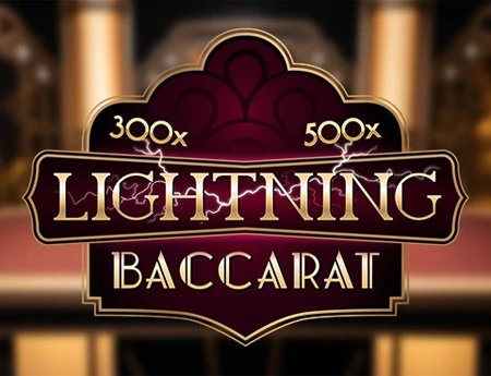 Capa do jogo Lightning Baccarat